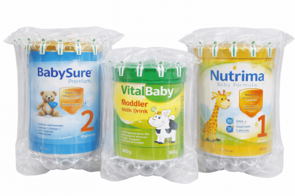 Luftpolstertaschen für empfindliche Babyprodukte – sicherer Versand mit Luftkammernsystem