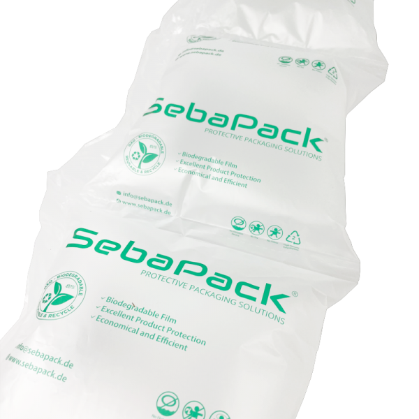 biologisch abbaubar luftpolsterkissen 20x20cm Verpackungsmaterial SebaPack